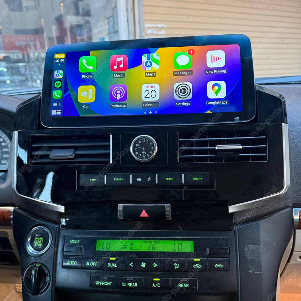 4+64G For 2007-2022 Toyota FJ Cruiser Android 15 Carplay Stereo Radio GPS 8 Core