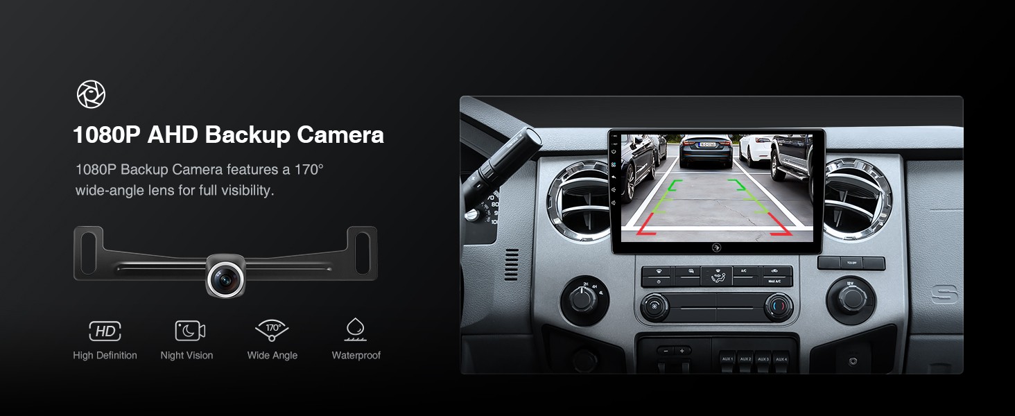 Car Stereo for Ford F150 2004-2008, F250/F350/F450 2008-2016 – Wireless Carplay