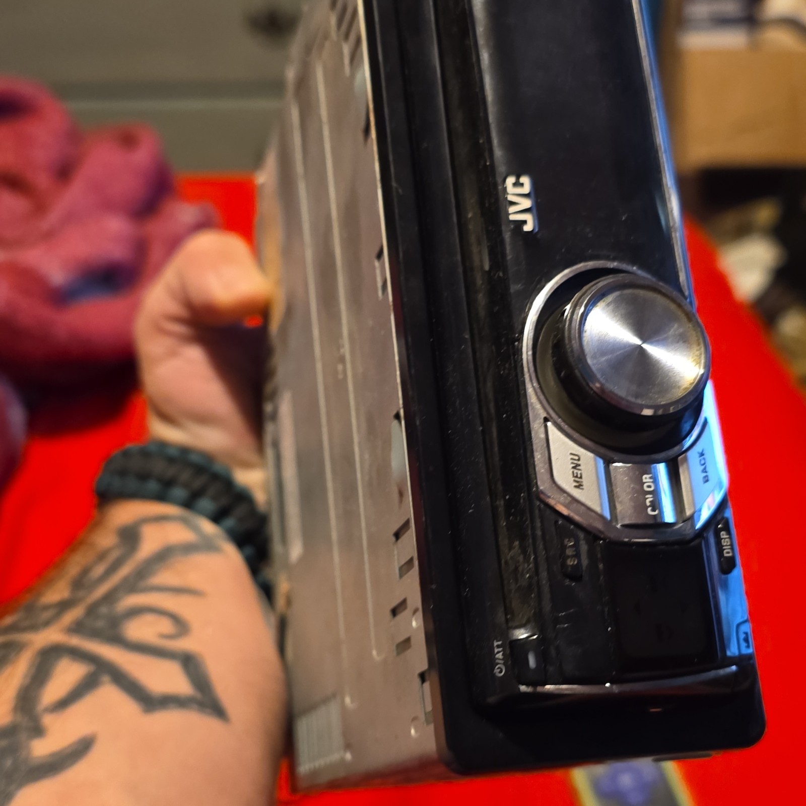 JVC Kd-S36 Cd Player Stereo Receiver Tested and Working