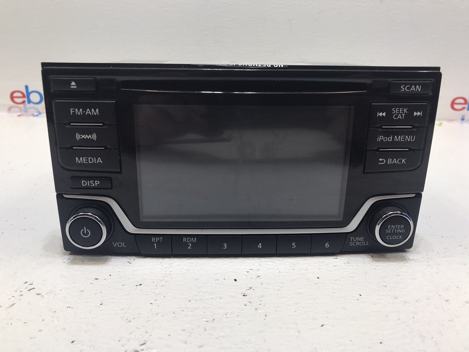2017-2019 Nissan Sentra Radio Stereo NON-NAV 5″ Display Screen 28185 4AF6A Oem