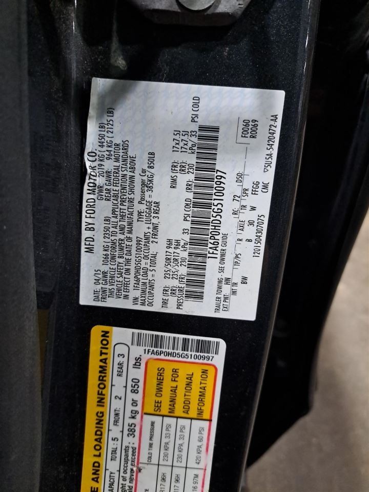 2016 Fusion Control Panel,Gs7t18e243kb Sku#4293477