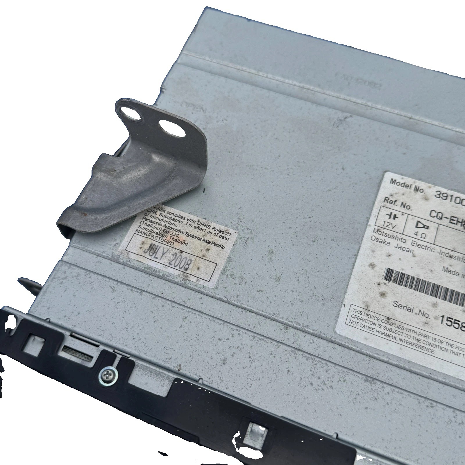 2007-2009 Honda CR-V AM FM Radio 6-Disc CD Player Head Unit OEM 39100-SWA-A004