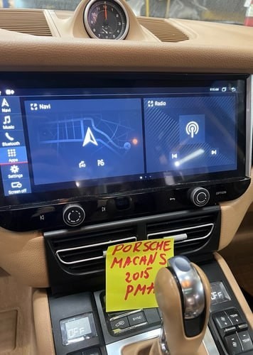 15-18 PORSCHE MACAN AFTERMARKET ANDROID 12.3″ PCM 3.1 128GB CARPLAY NAVI SCREEN