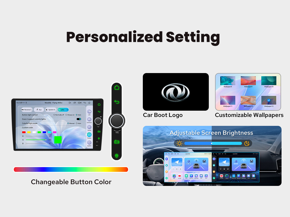 8GB+ 128GB Right Hand Drive JOYING 9 Inch Octa-Core Android 13 Navigation Radio