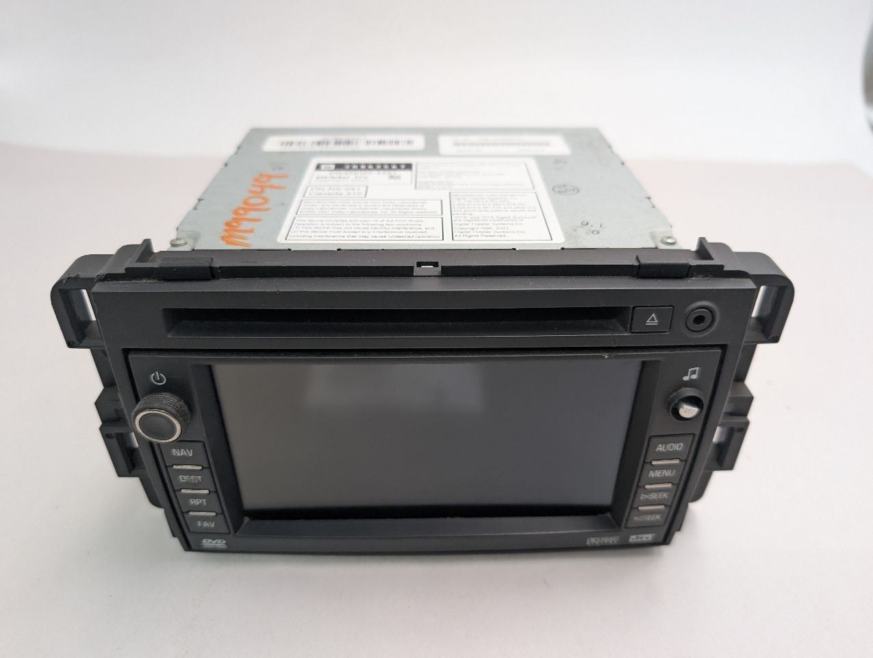 Audio Equipment Radio Opt Uvb ID 20807044 Fits 08-09 TAHOE 19602