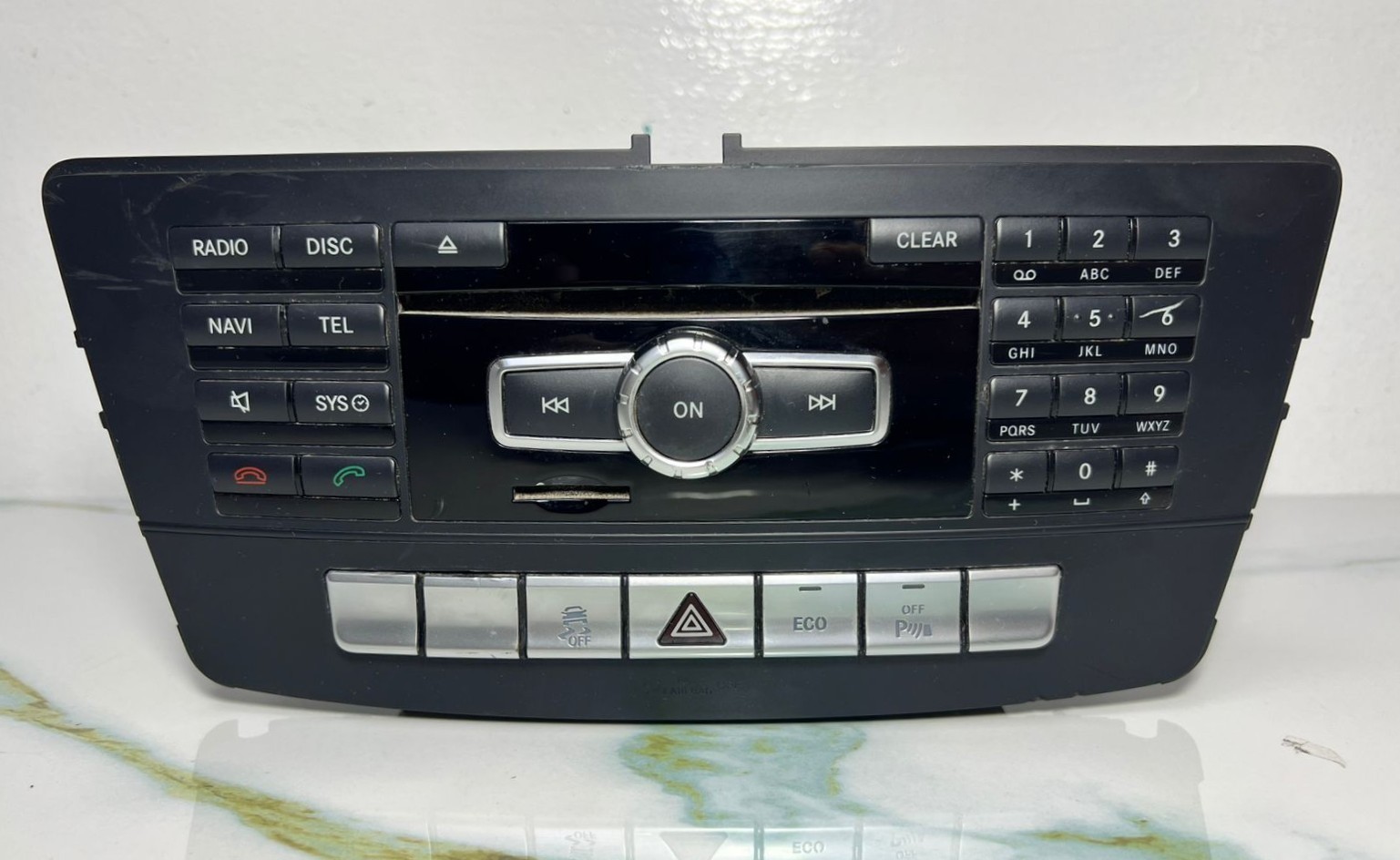 12-16 Mercedes-Benz W166 ML GLE Radio Audio Head Unit CD Player A166 9001006 OEM