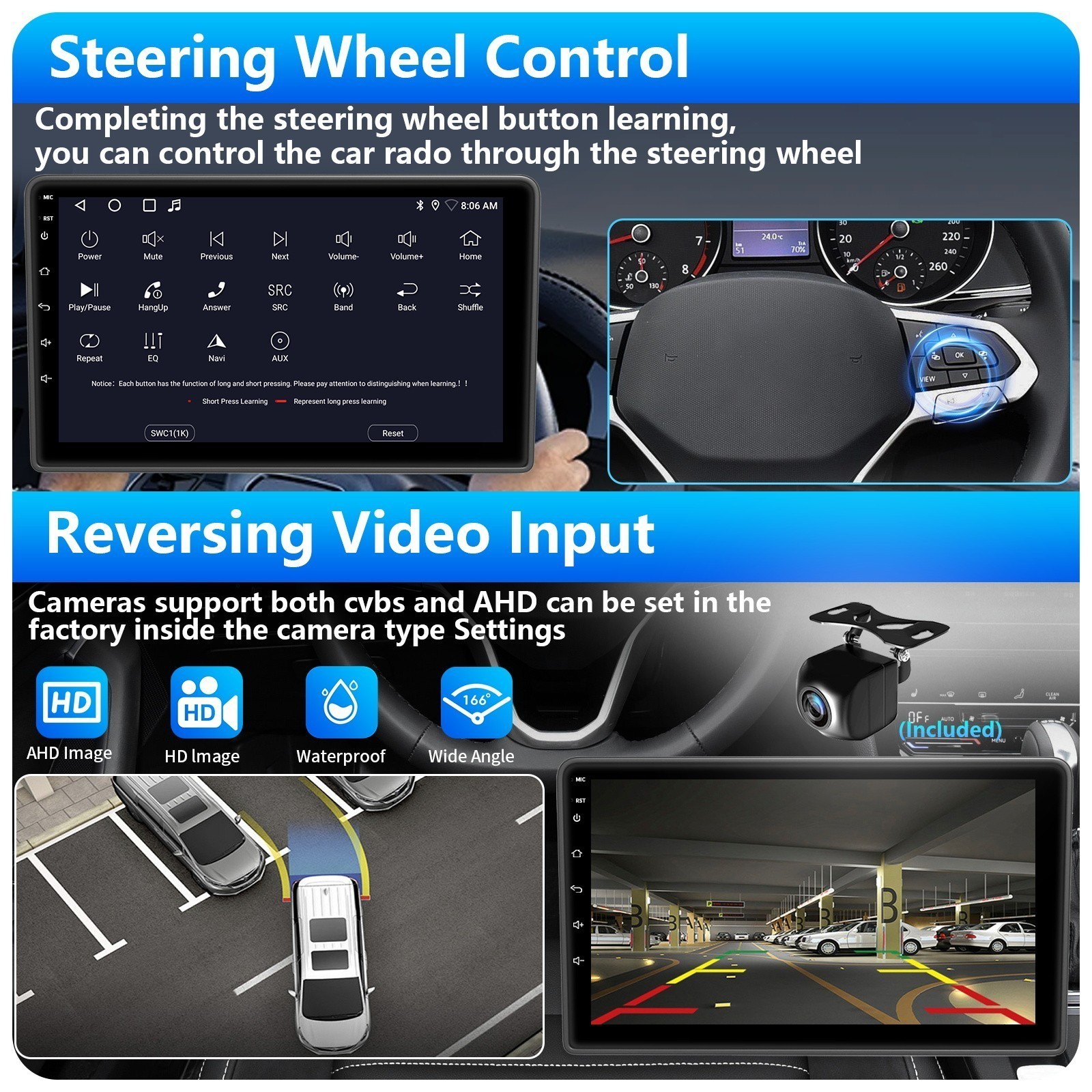 Apple CarPlay For Chevrolet GMC Chevy 2007-2013 Android 15 Car Radio Stereo GPS