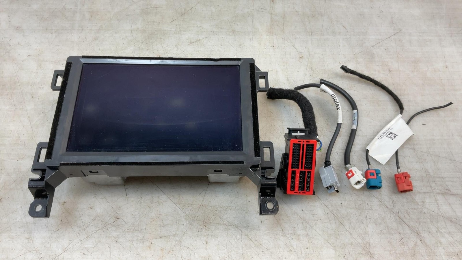 Jeep Wrangler JL OEM 7 in Touchscreen Radio w Trim Panel 68428547AD 2020 106313