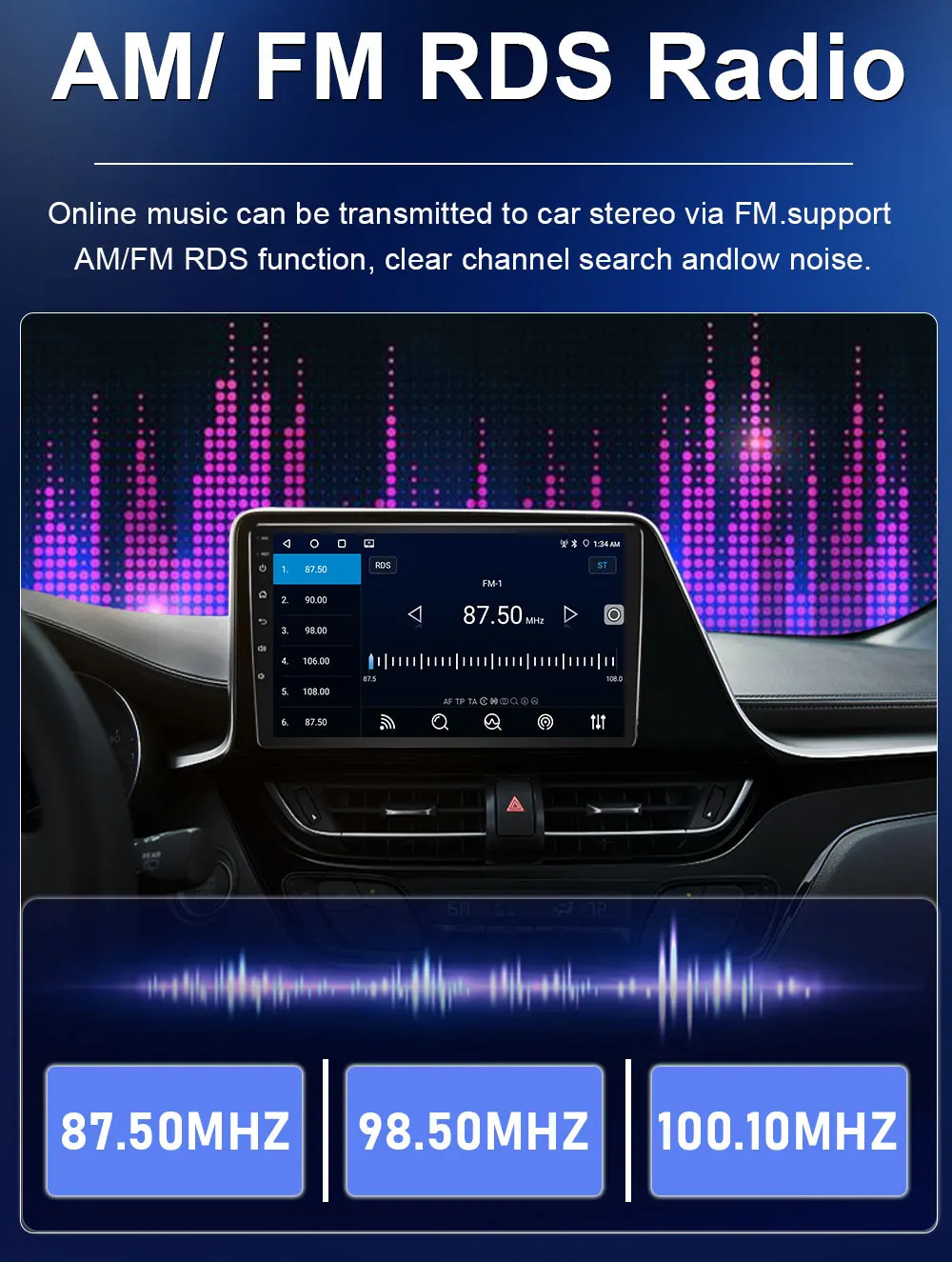 For Suzuki Baleno 2015-2018 Car Radio GPS Navi Android Carplay Multimedia Player