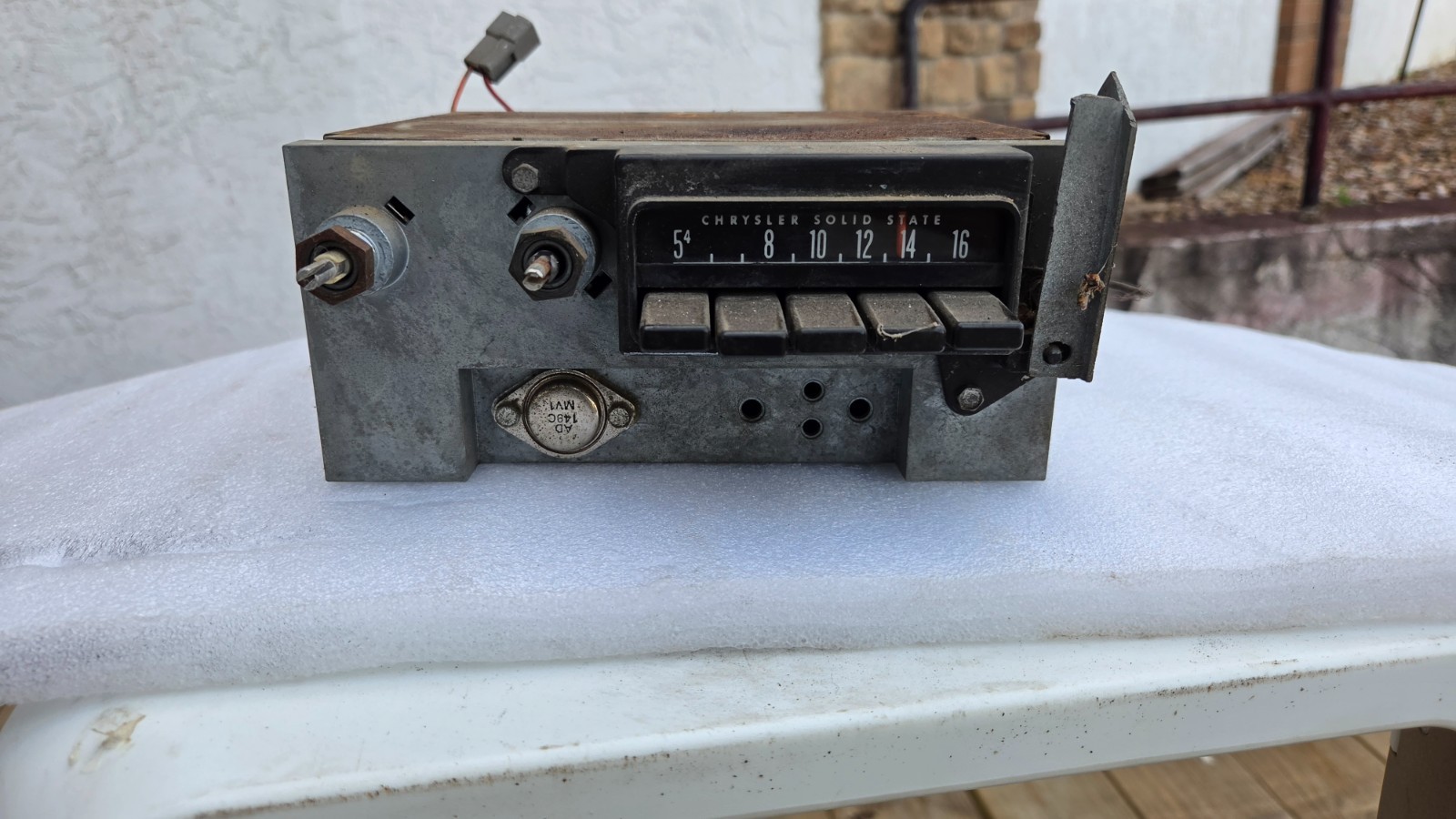 1971-1973 Dodge Mopar b body am radio Charger Coronet 3501013
