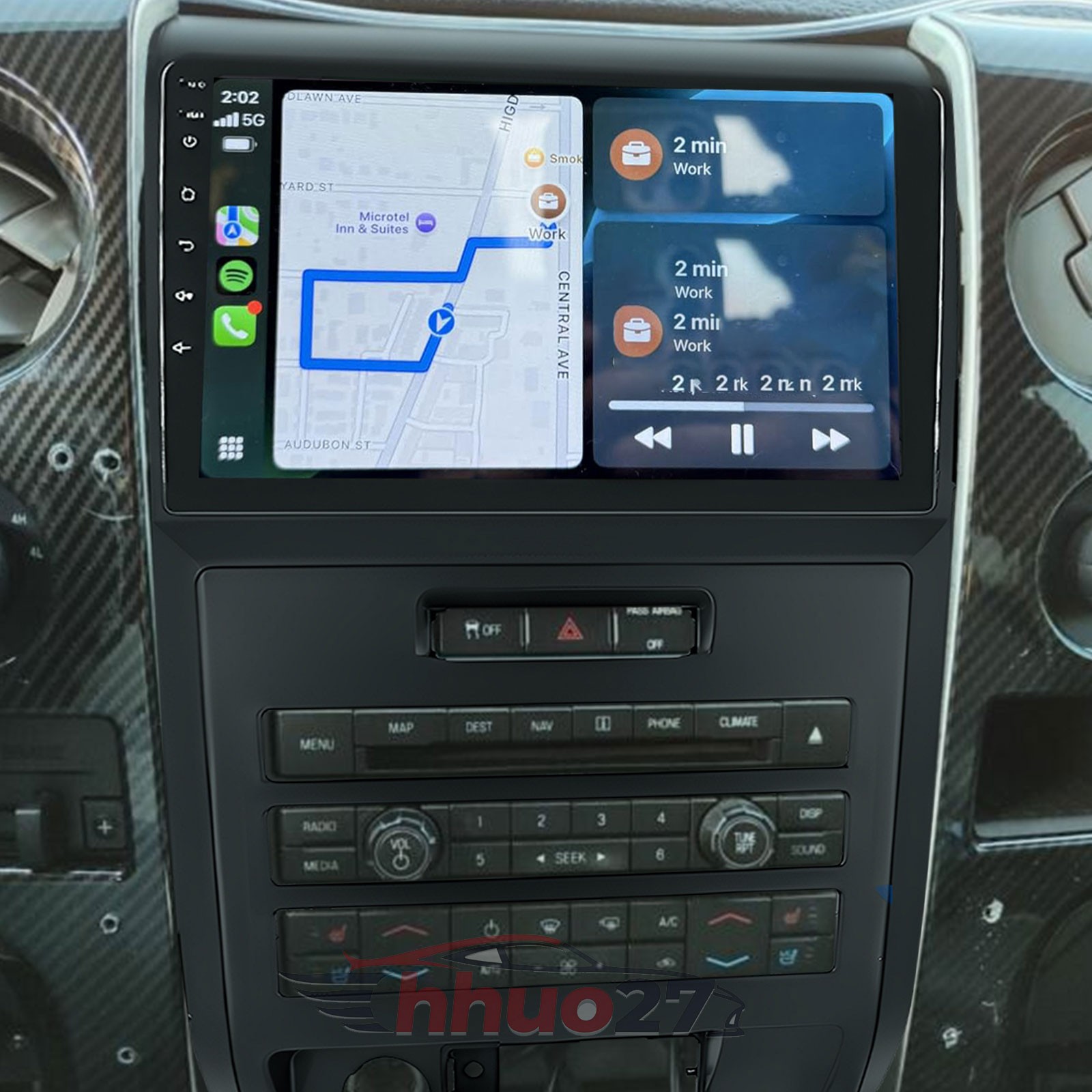 For Ford F150 2009-2014 F-150 Carplay Android 13 Car Stereo Radio Gps Navi Wifi