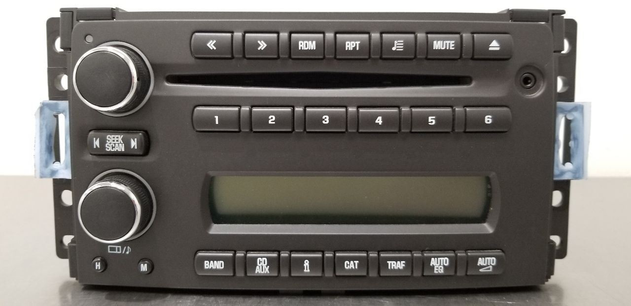10 CHEVY CORVETTE C6 RADIO AUDIO RECEIVER HEAD UNIT 25854491 US8 OPTION