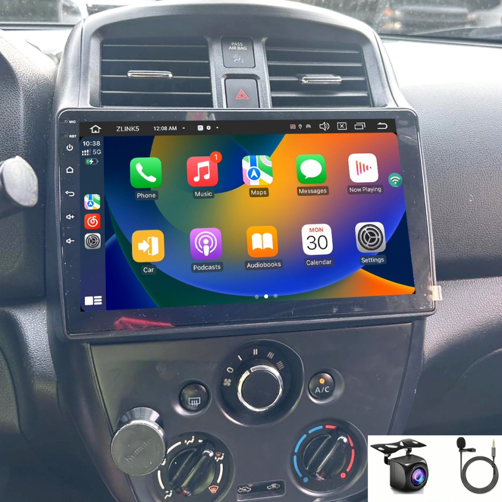 64G Car Stereo For 2015-2019 Nissan Versa SedanRadio Apple Carplay Android CAM