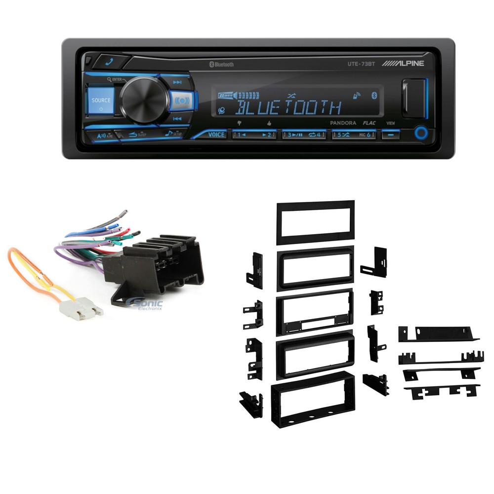 1982-1989 Chevrolet Camaro Single-DIN Car Stereo Package | Alpine