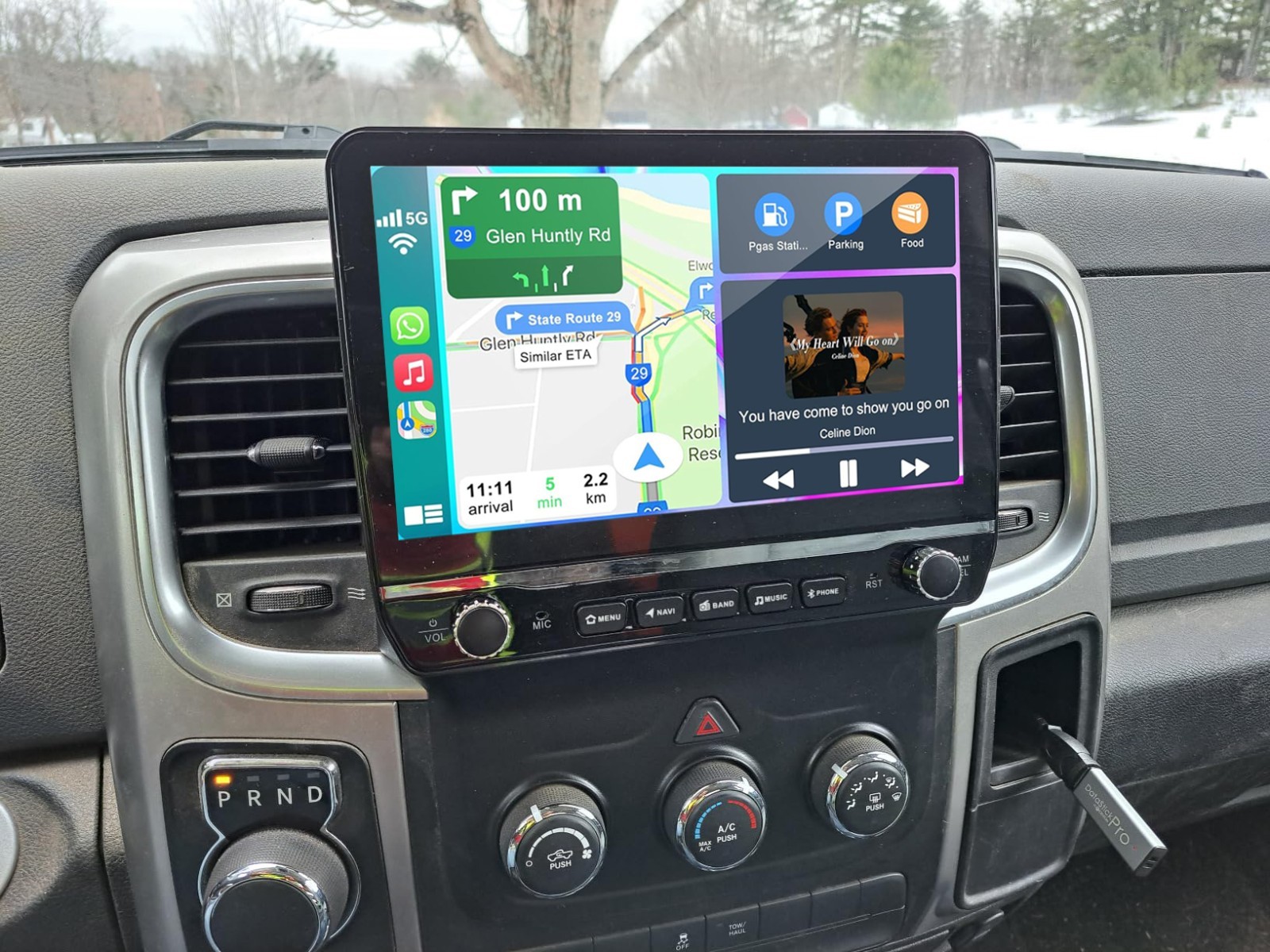 4+64G Car Radio Stereo WIFI Carplay For 2013 2014 2015 2016 2017 Ram 1500 2500