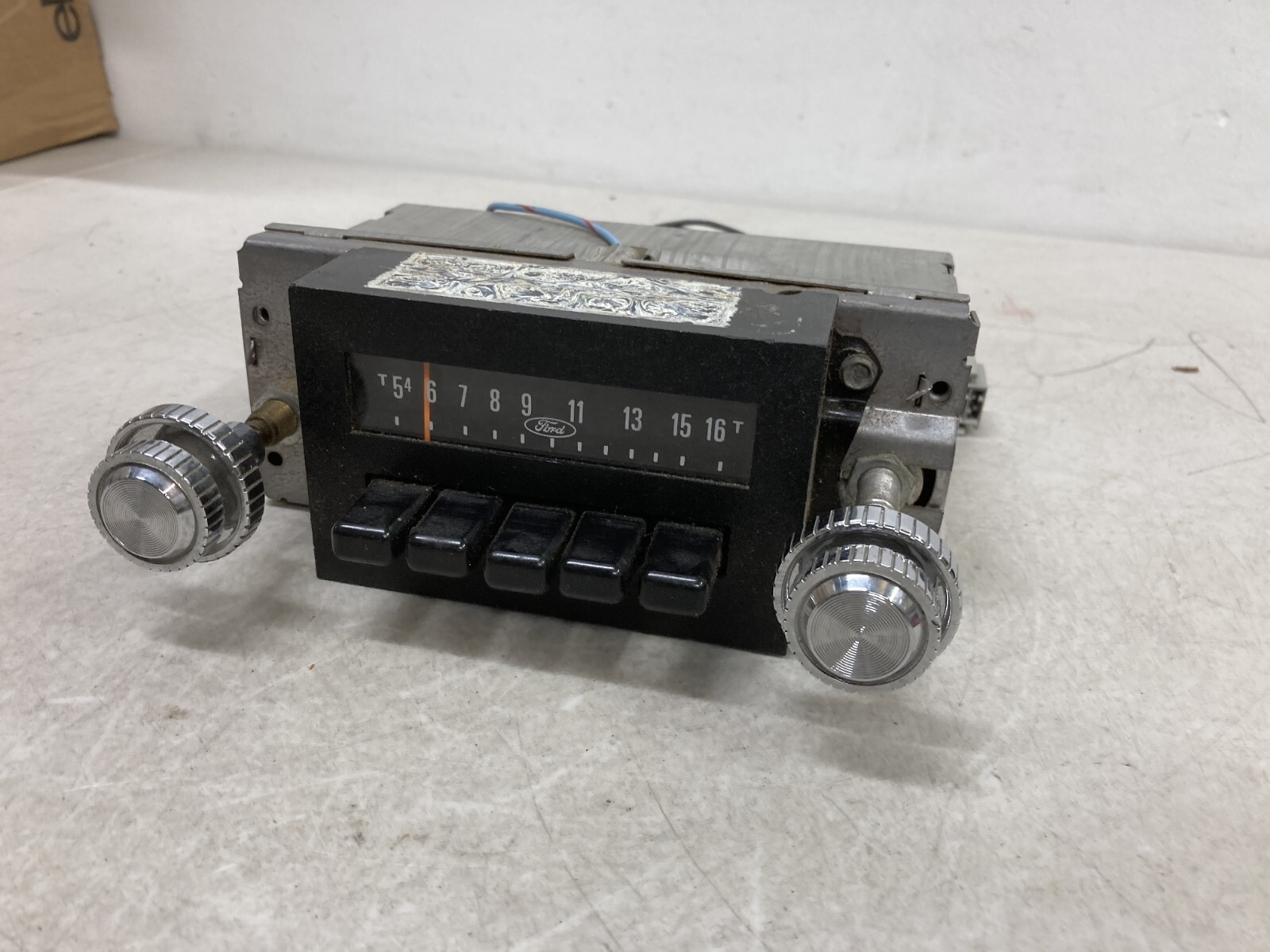 Vintage Ford Factory Radio Model Unknown