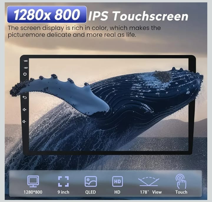 Car Radio Stereo for Toyota Tacoma 2005-2015: 4Core 64G ROM 9 Inch 1280 * 800 HD
