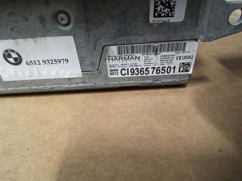 Audio Equipment Radio Am-fm-cd Receiver 1 Din Fits 14-16 BMW 228i 597568