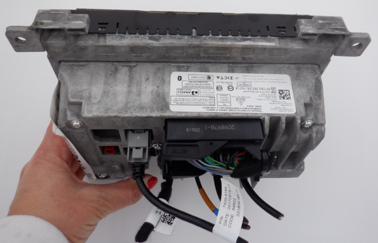 17-21 Dodge Charger Chrysler 300 Center Dash Radio Information Display Screen