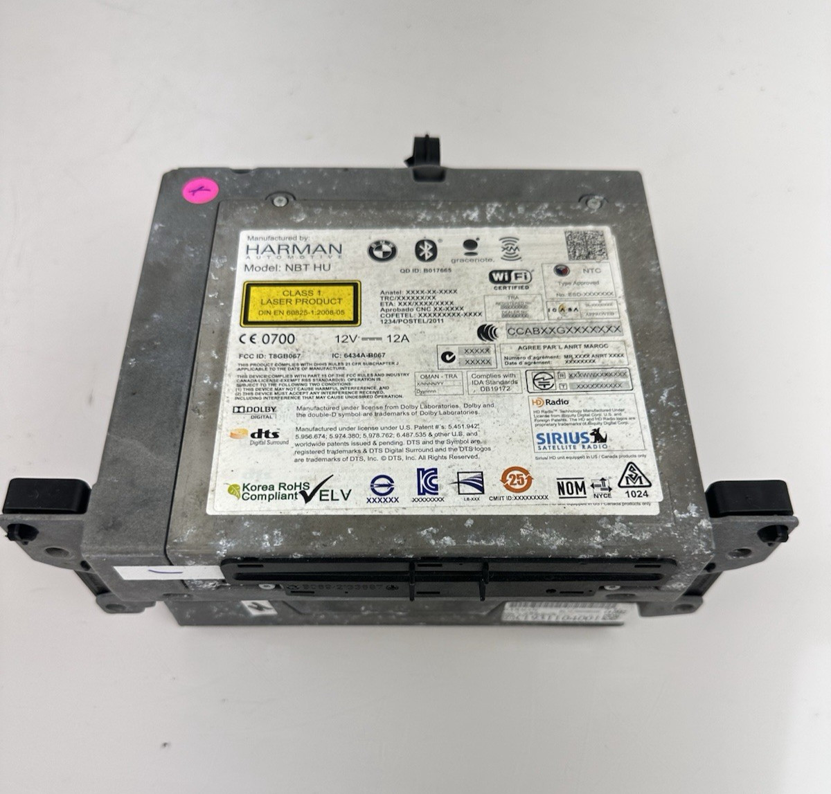 14 -16 BMW 535i F10 Harman Navigation Unit Receiver Radio CD DVD CI931104001 OEM