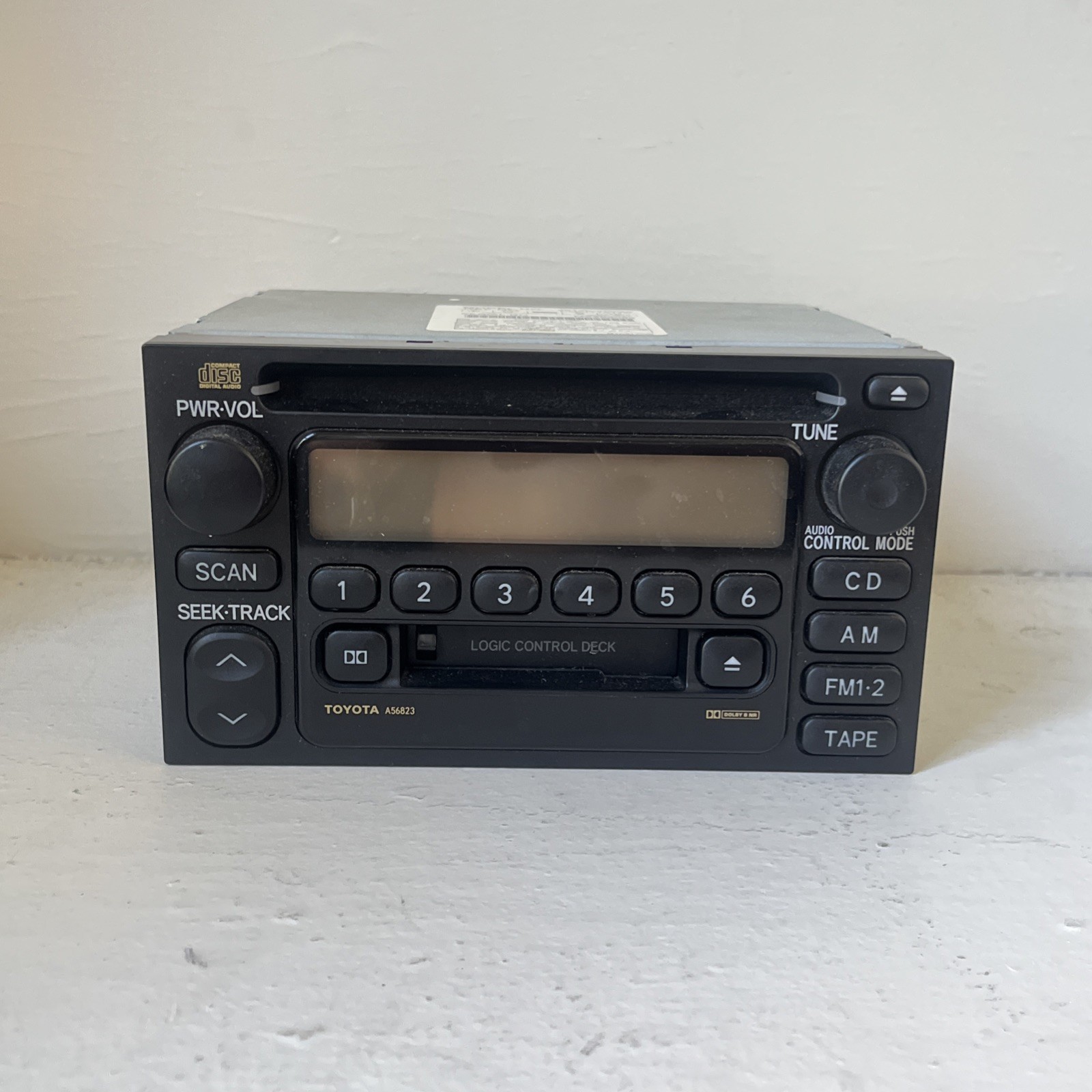2004 TOYOTA Tacoma 86120-AD040 OEM Radio Stereo Tape CD Player Panasonic-NICE