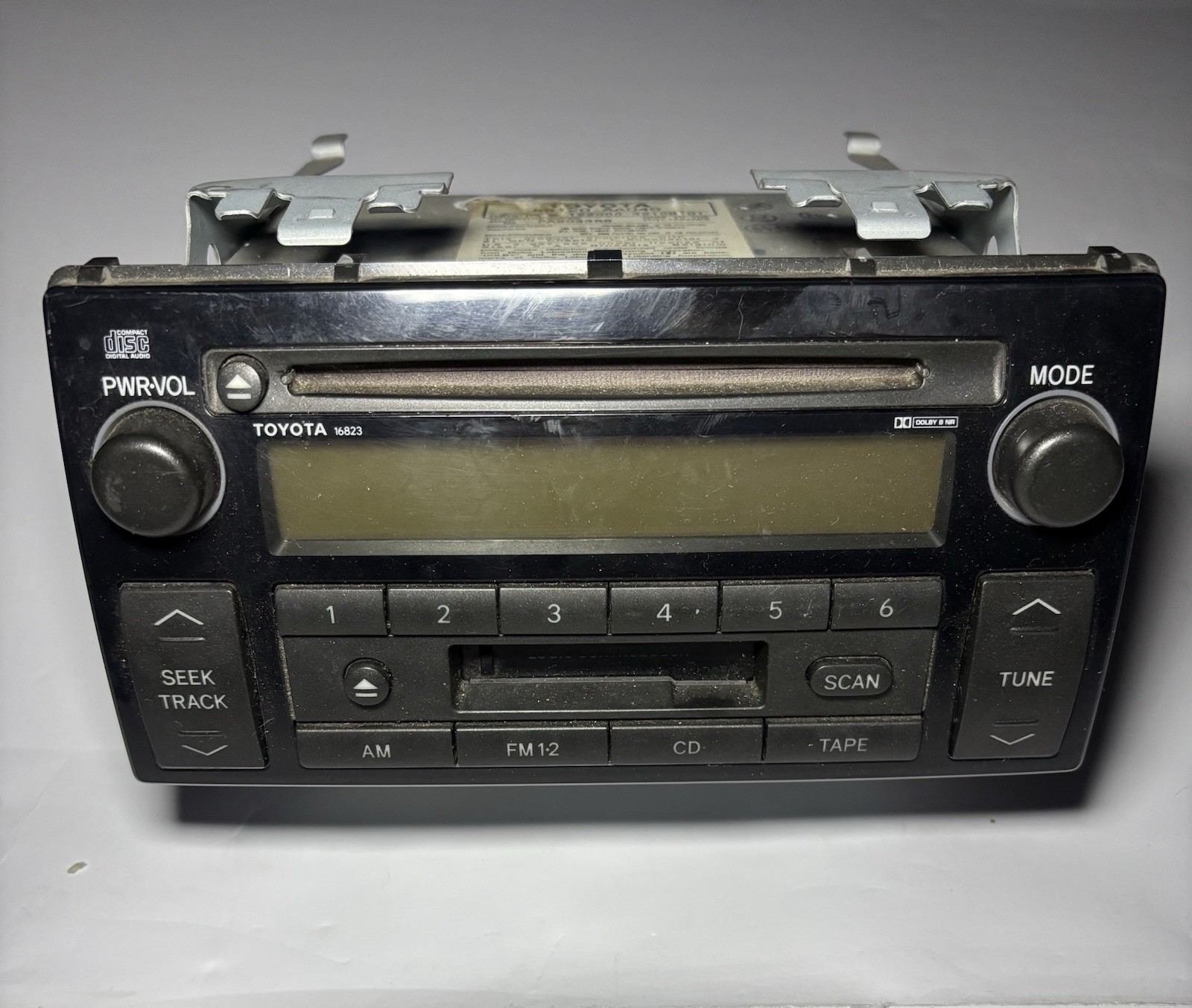 Toyota Solara Camry OEM Radio CD Cassette Player 86120-AA040 Fujitsu Ten Tested