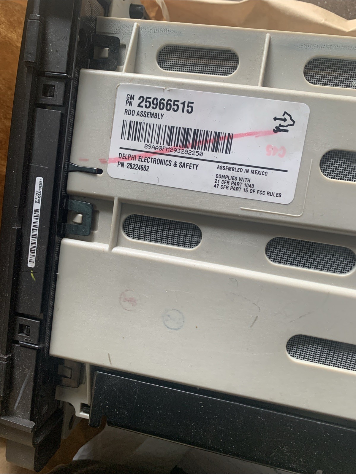 Chevy Silverado Radio