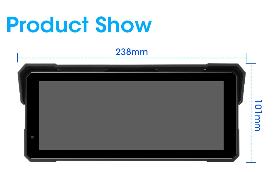 5/6.86/7/8.1 inch Digital Motorcycle Dashboard Motorcycles Carplay GPS