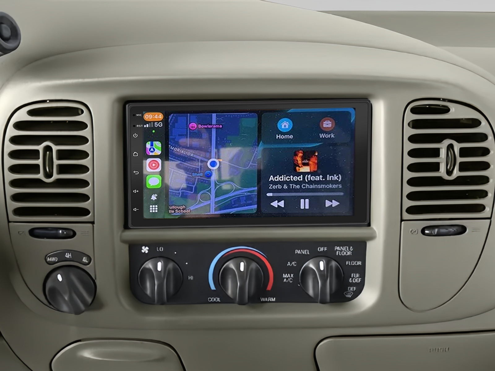 Android15 For Ford Expedition 1998-2002 RDS Carplay Stereo Radio Navi GPS WiFi