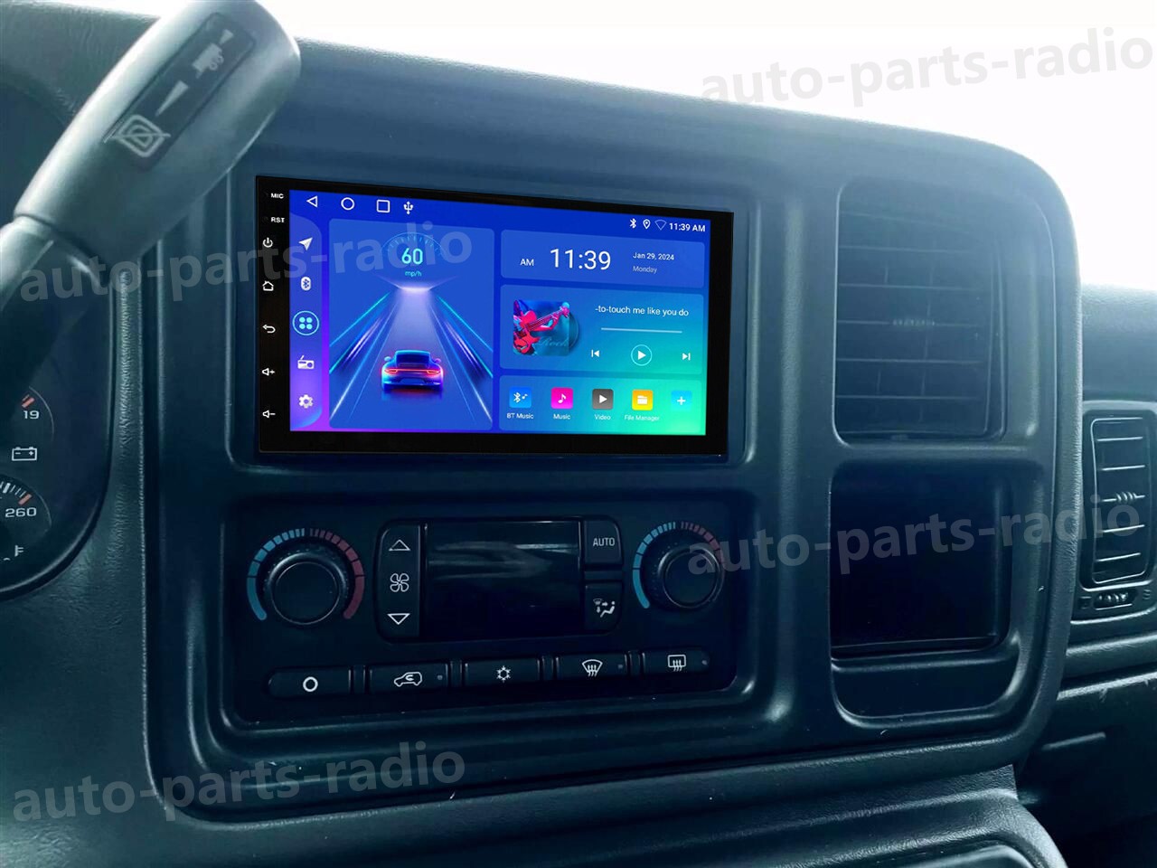 Plug & Play For 2003-2005 GMC Yukon XL 1500 2500 Android 13 CarPlay Radio GPS 7“