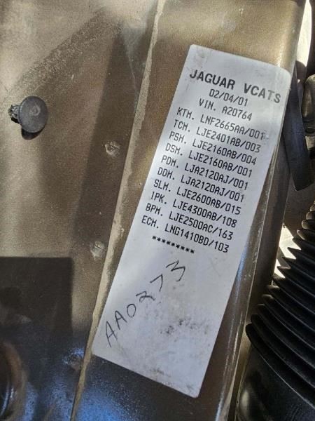 USED 01 XK8 TRUNK MOUNTED CD CHANGER AS SHOWN SHIPPED
