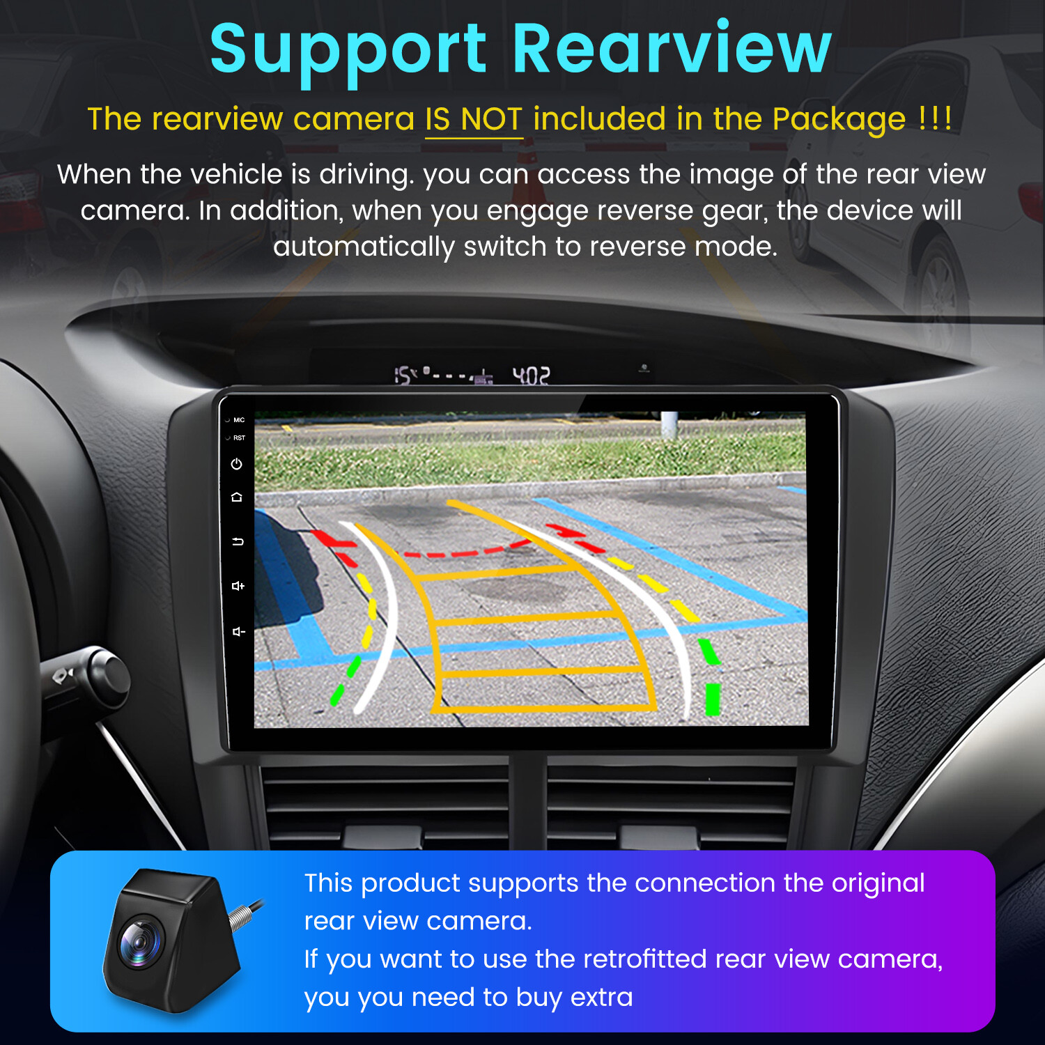 CarPlay 2+32G Android Car Stereo Radio GPS Nav For Subaru Forester Impreza 08-12