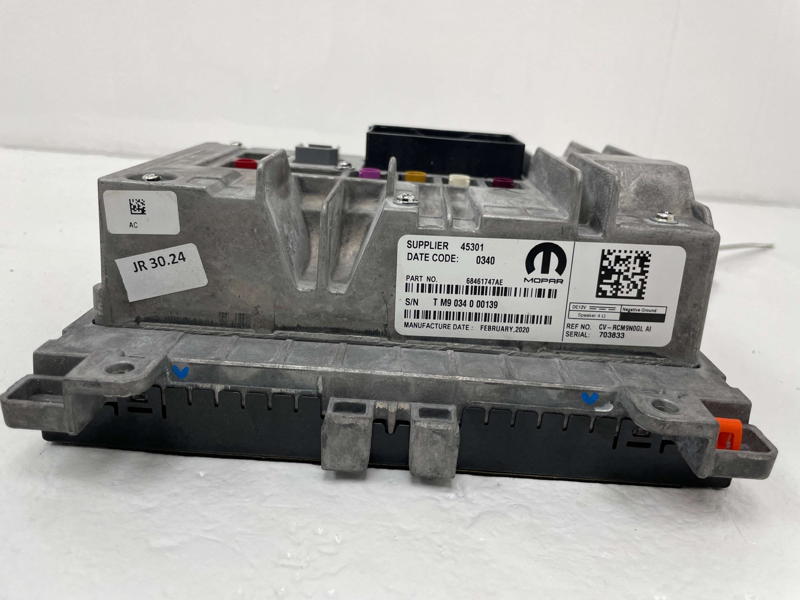 2020-2023 DODGE CHARGER SRT HELLCAT RADIO MEDIA INFO DISPLAY SCREEN 8.4 68461747