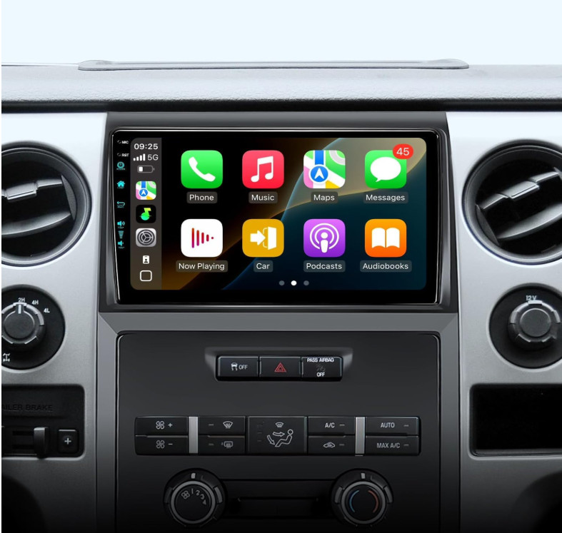 9 Inch,Android 13 (4Ram 64Rom) 5GWiFi Car Radio Stereo Replacement for Ford F150