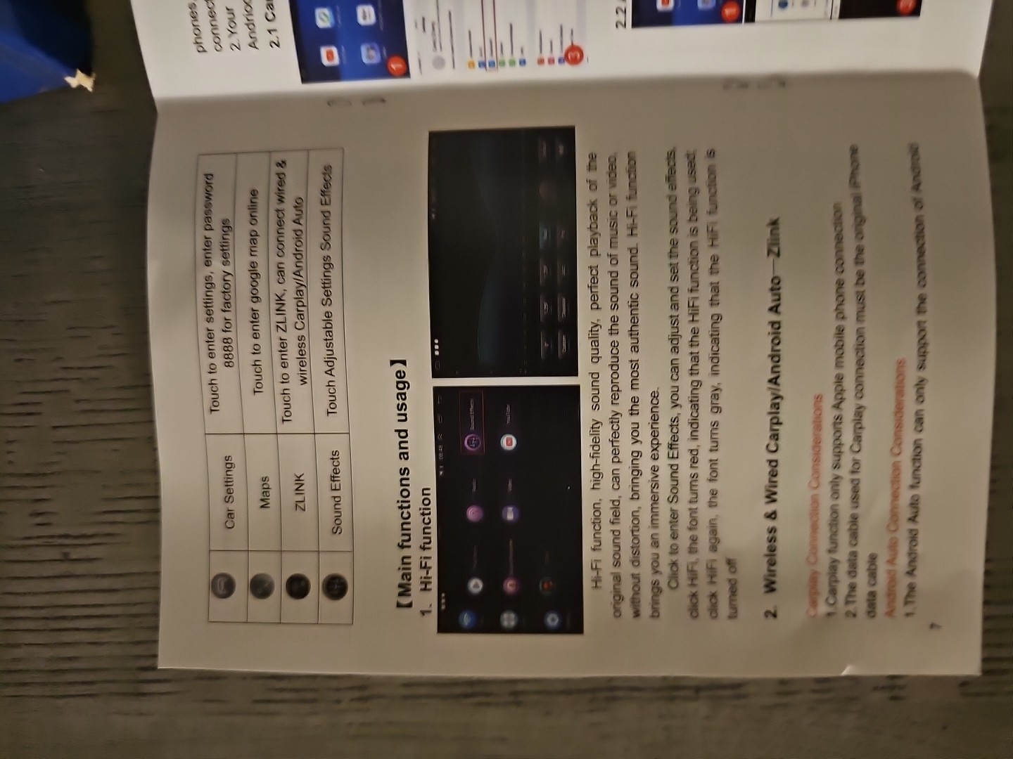 Nhopeew 10.1 in Touch Screen GPS Back Up Camera