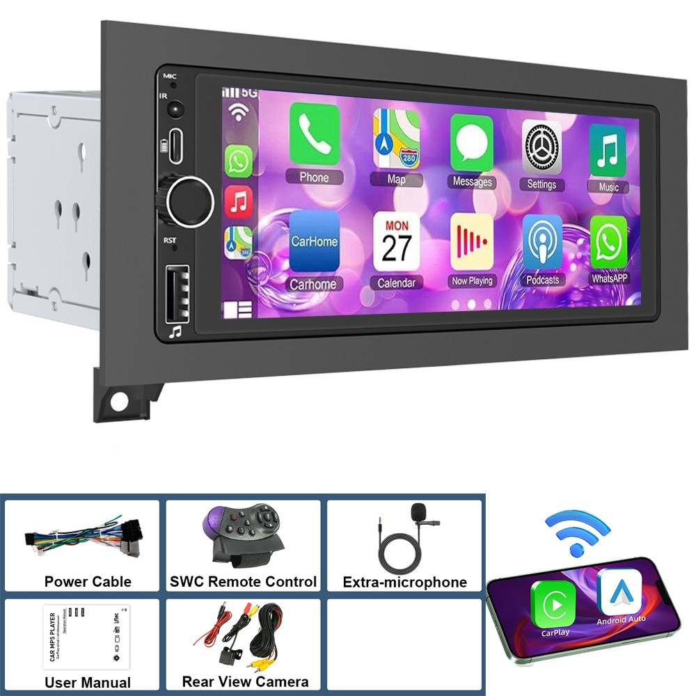 Carplay For Jeep Wrangler 1997-2002 Jeep TJ Apple Stereo Radio Android Auto Navi