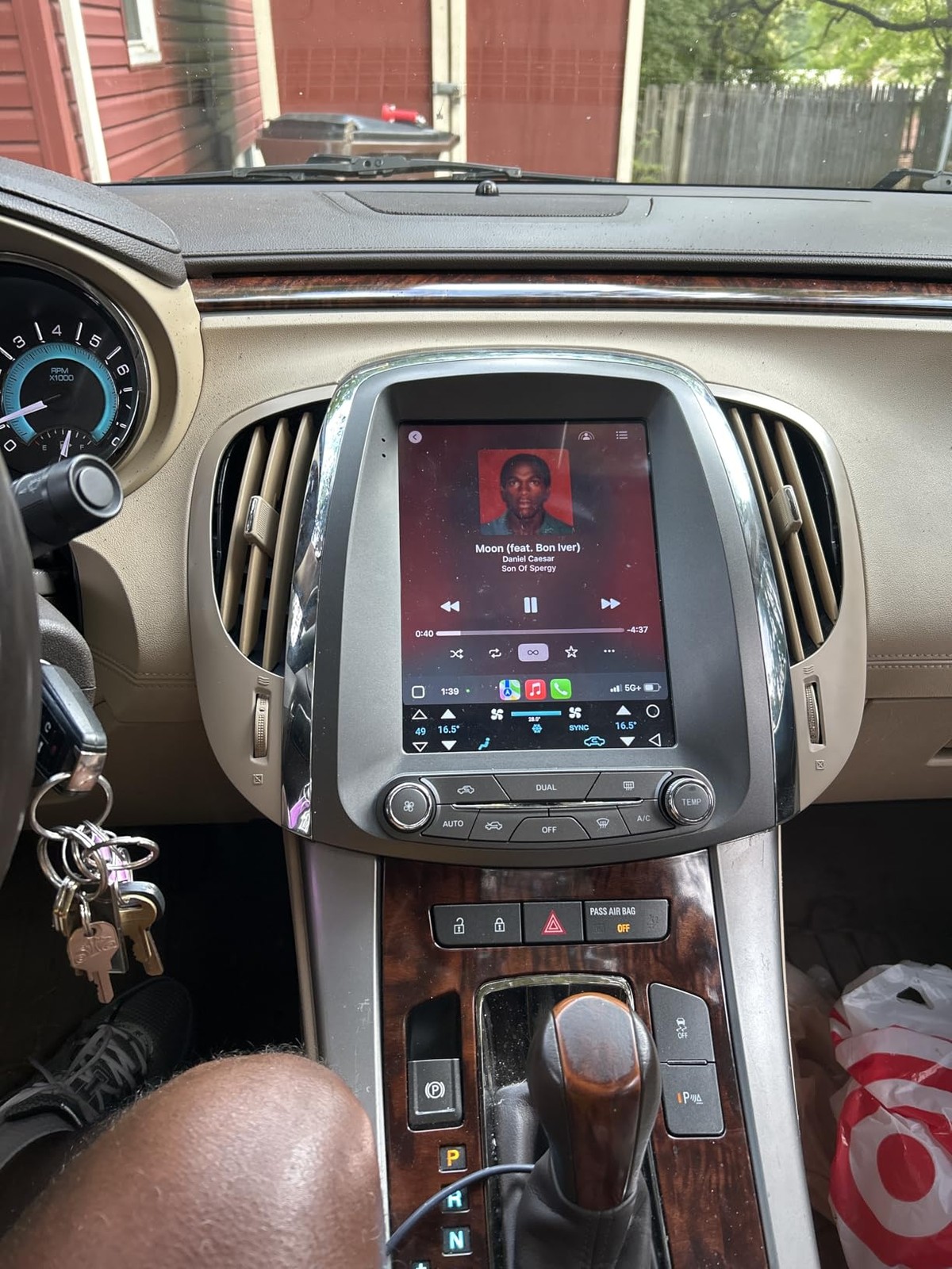 4G+64G Android 15 Carplay Stereo Radio For Buick Lacrosse 2010-2013 GPS Navi SWC