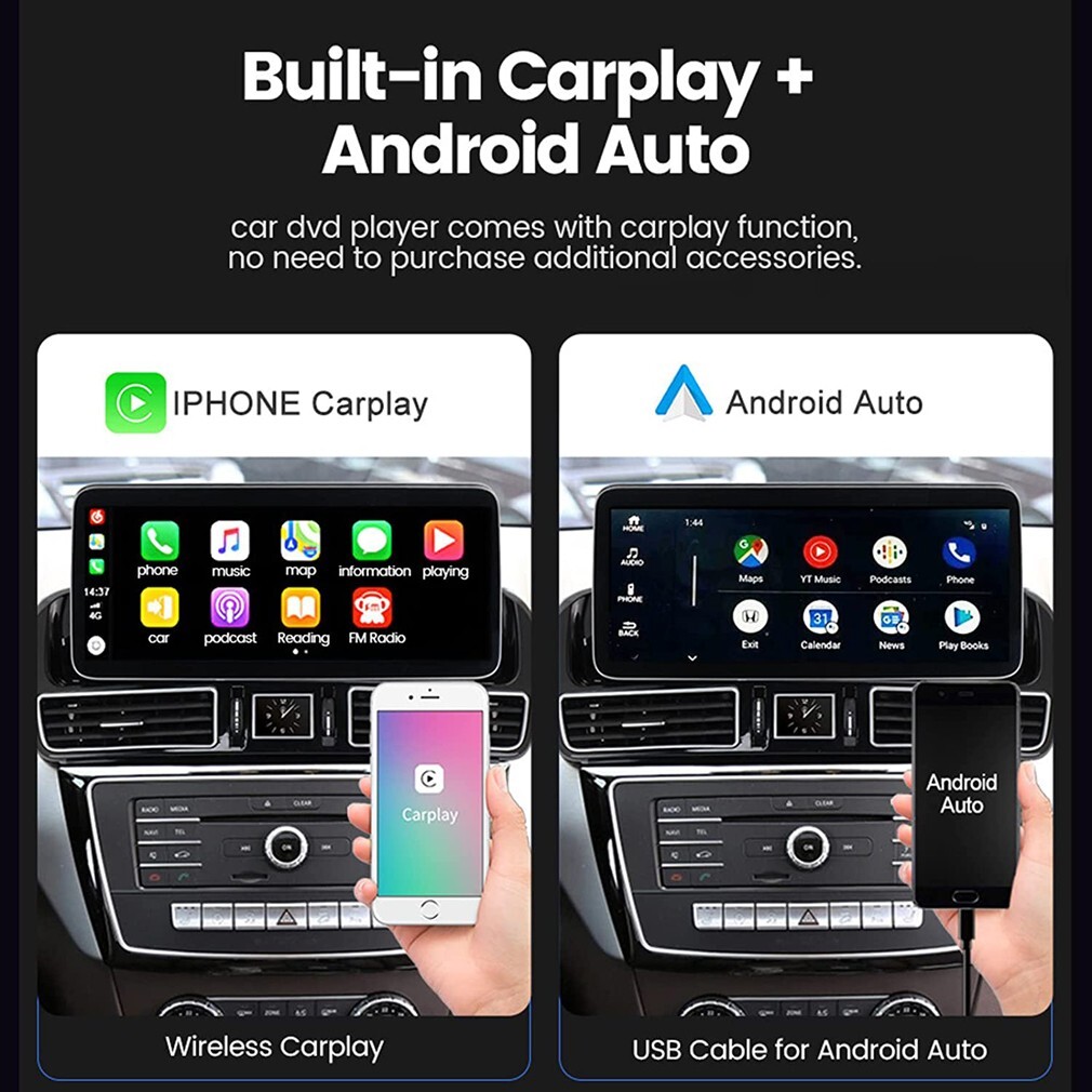 12.3 Inch Android 10.0 Car Stereo GPS Navigation Wireless Carplay Video Player