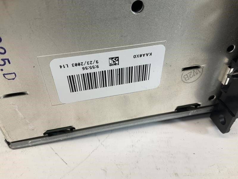 02-07 Dodge Grand Caravan Audio Equipment Radio Receiver S