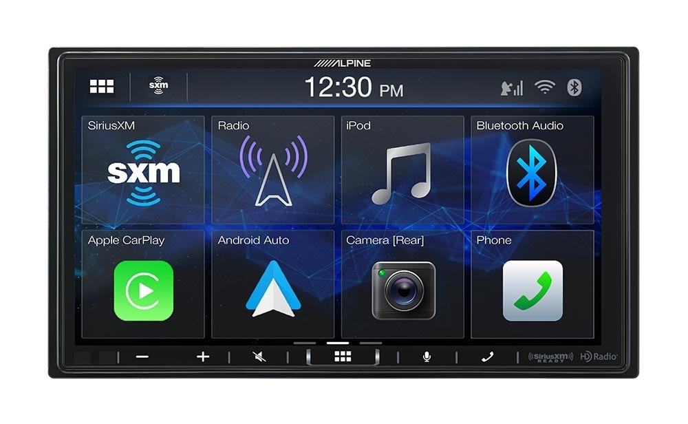 Alpine iLX-407 | 7″ Double DIN Multimedia Receiver + License Plate Camera