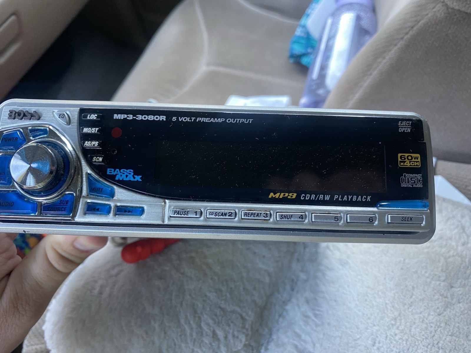 Boss MP3 3080R Head Unit MP3 Player