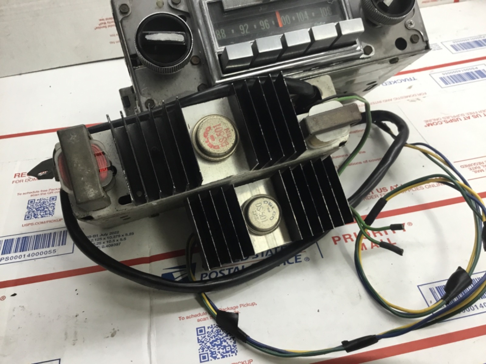 1968 Corvette AM FM stereo radio delco Amplifier Camaro Chevelle