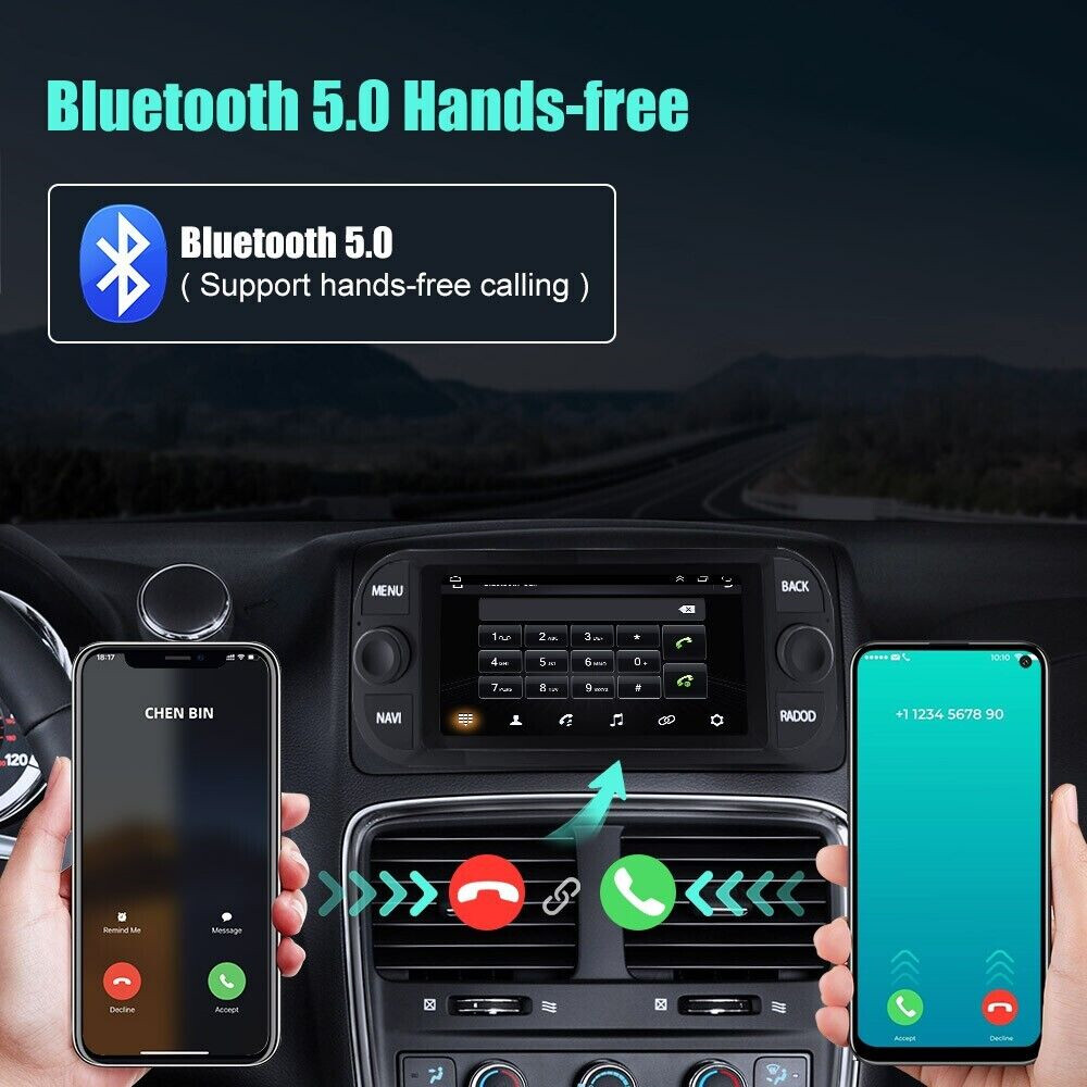 6.86″ Radio For Dodge Ram 1500 2500 3500 2002-2005 Carplay Android 13 GPS Player