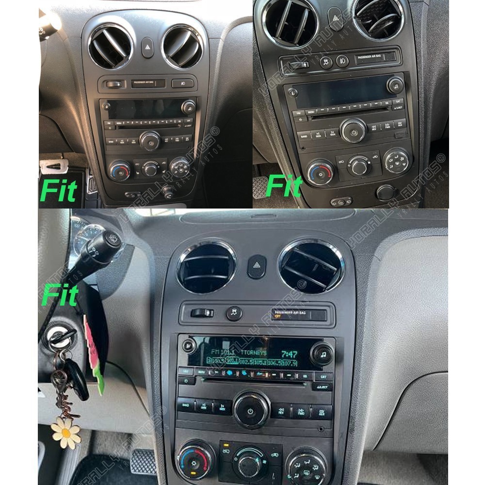 4+64G For 2006 2007-2011 Chevrolet HHR Android 15 Navi CarPlay Stereo Radio GPS
