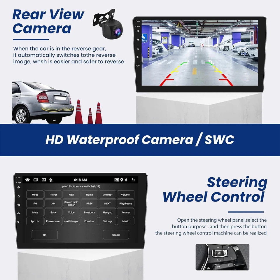 9″ Car Stereo Radio For Seat Altea 2008-2015 Android13 CarPlay GPS Navi FM/RDS