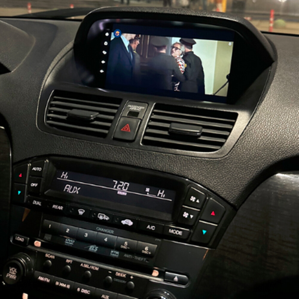 For 2007-2013 Acura MDX Stereo Radio Android 12.0 GPS Nav Head Unit Wifi FM 9″