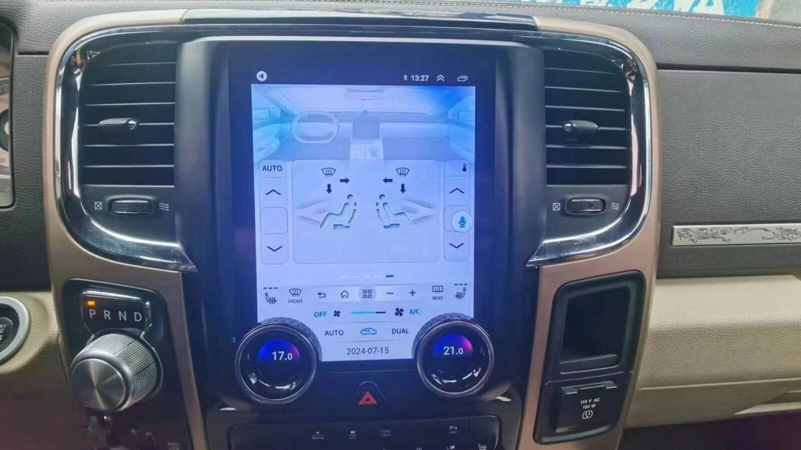 For Dodge Ram Truck 9.7″ Android Radio Stereo Wireless Carplay AHD GPS Display