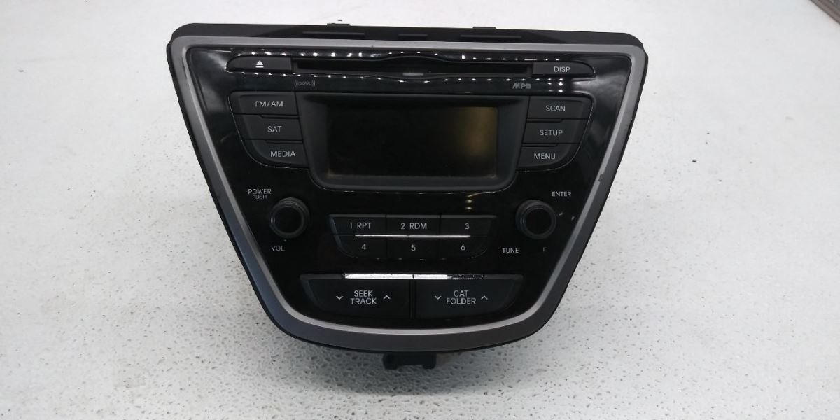 14 15 16 HYUNDAI ELANTRA CD MP3 XM SAT AUDIO RADIO RECEIVER OEM 96170-3X156GU