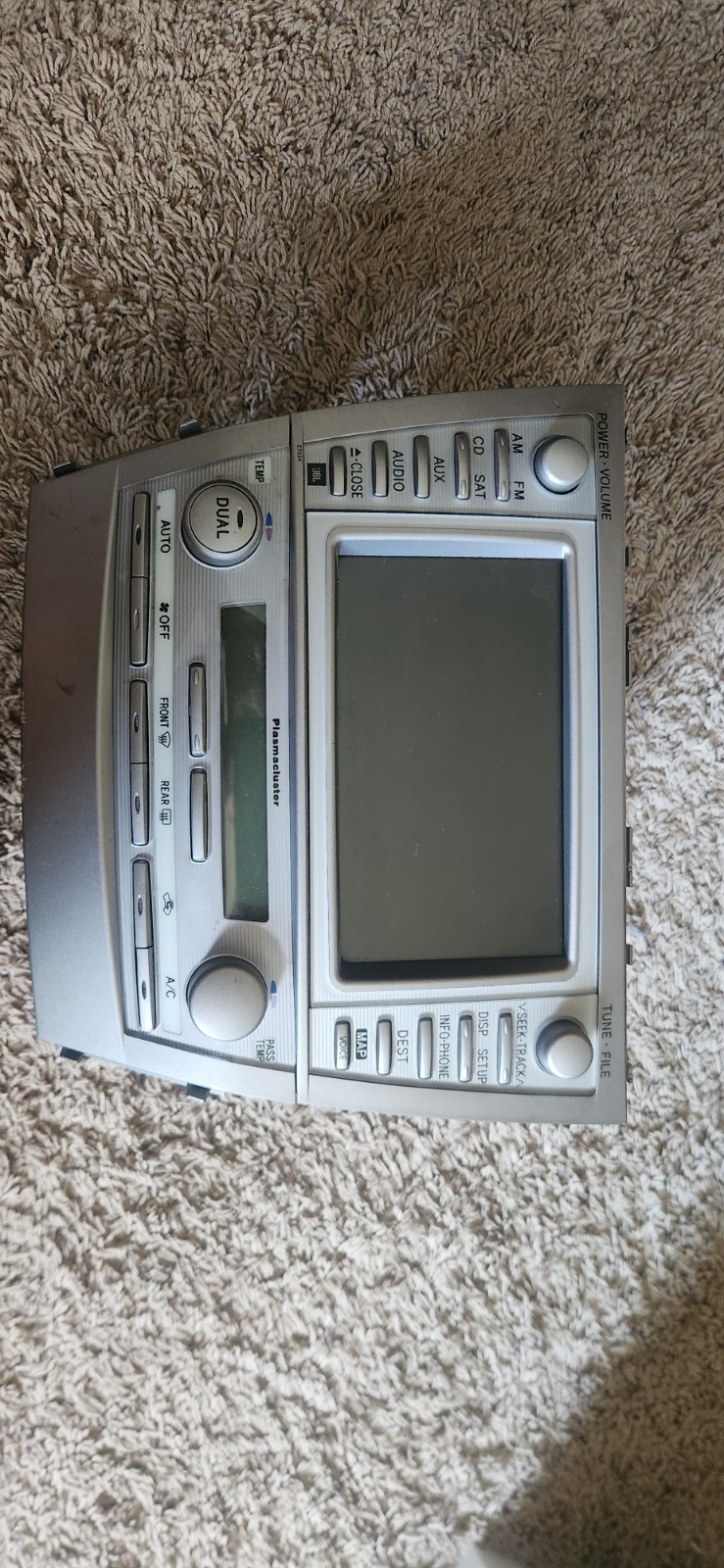 OEM Radio For 2010 Toyota Camry E7024 Faceplate For JBL Audio
