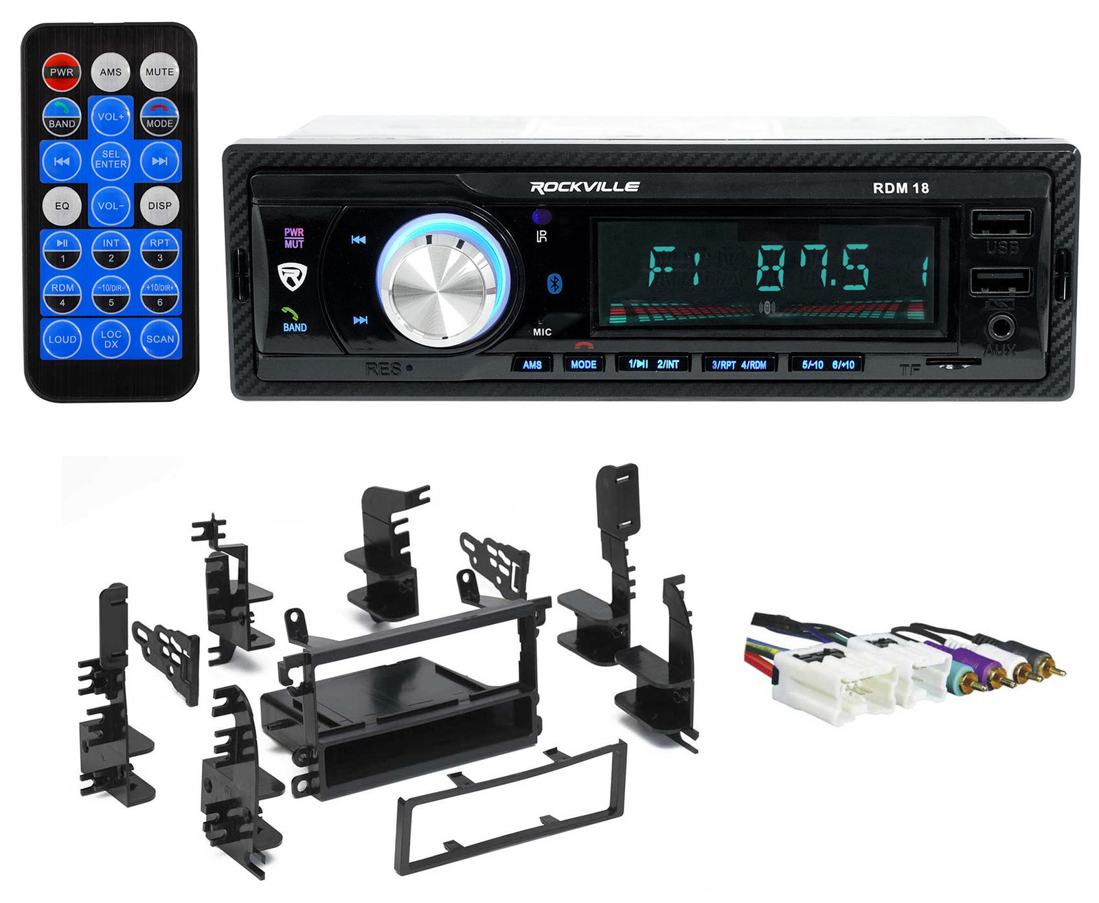 Digital Media Bluetooth AM/FM/MP3/USB/SD Receiver For 1995-99 Nissan Sentra